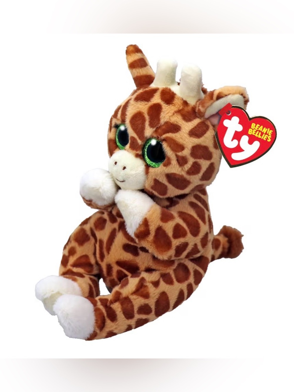 TY Tippi Giraffe Beanie Bellies - Squishy Baby Soft Plush Toy